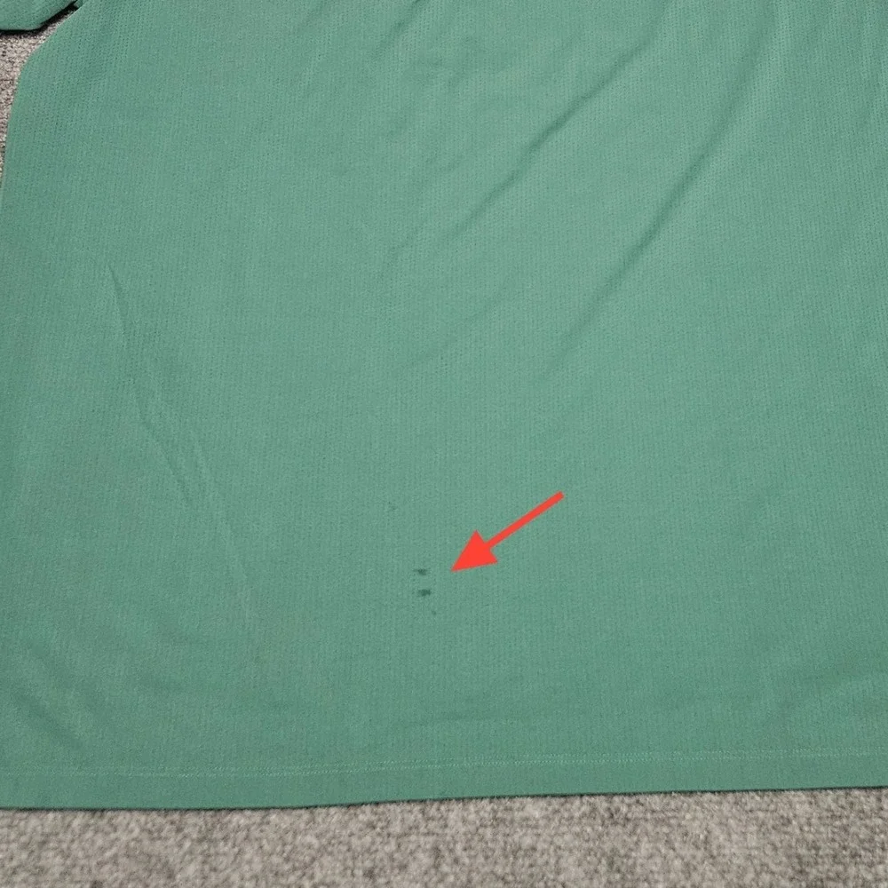 Adidas Polo Shirt Mens 2XL Green Climacool Short Sleeve‎ Golf Athletic Sporty